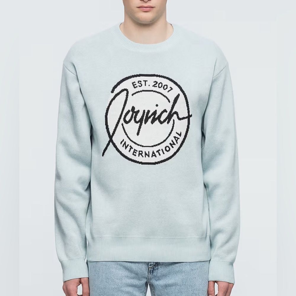JOYRICH PATCH KNIT SWEATER Size XL